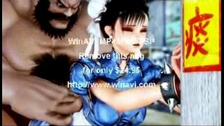 Chun-Li Győztes Támadás