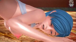Bulma dragon ball супер 3D sfm